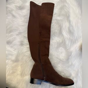 Thigh high jcrew suade boot